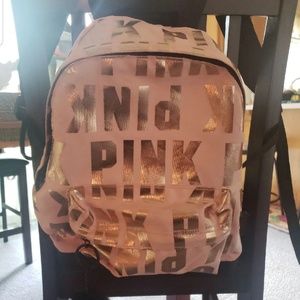 Pink small backpack